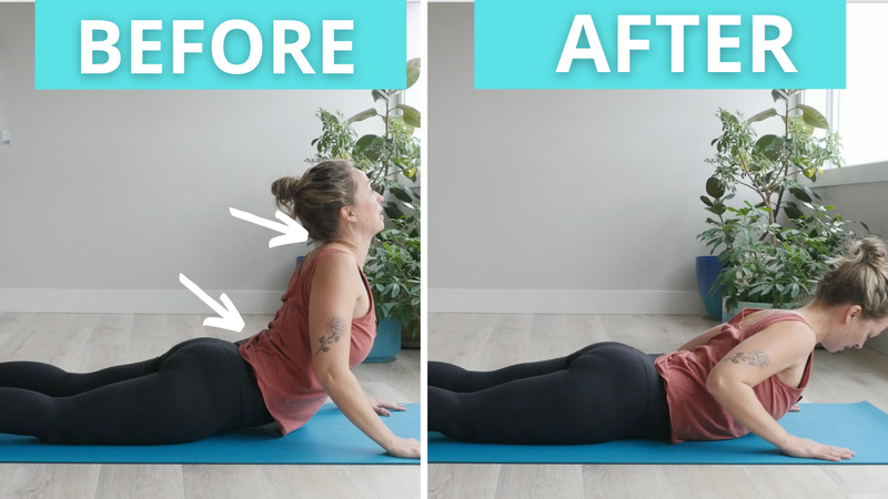 Pregnancy Stretches for Back Pain: Lower Back - Spoiled Yogi